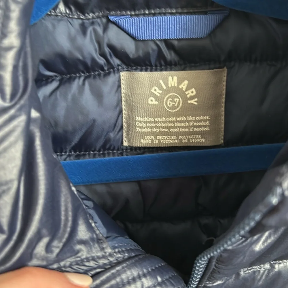 Primary lightweight puffer vest - Picture 2 of 4